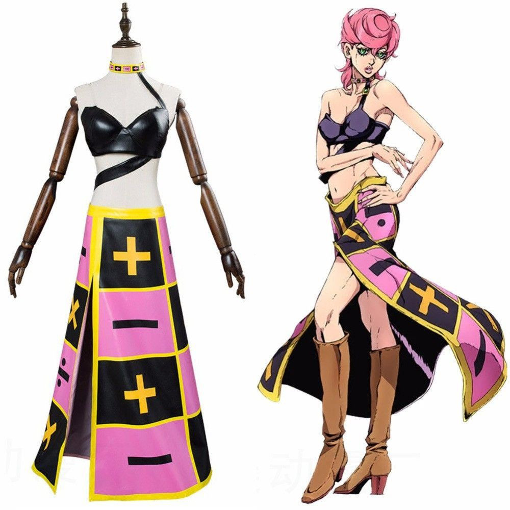 คอสเพลย์เครื่องแต่งกาย Trish Una จากเรื่อง JoJos Bizarre Adventure 6ZSL