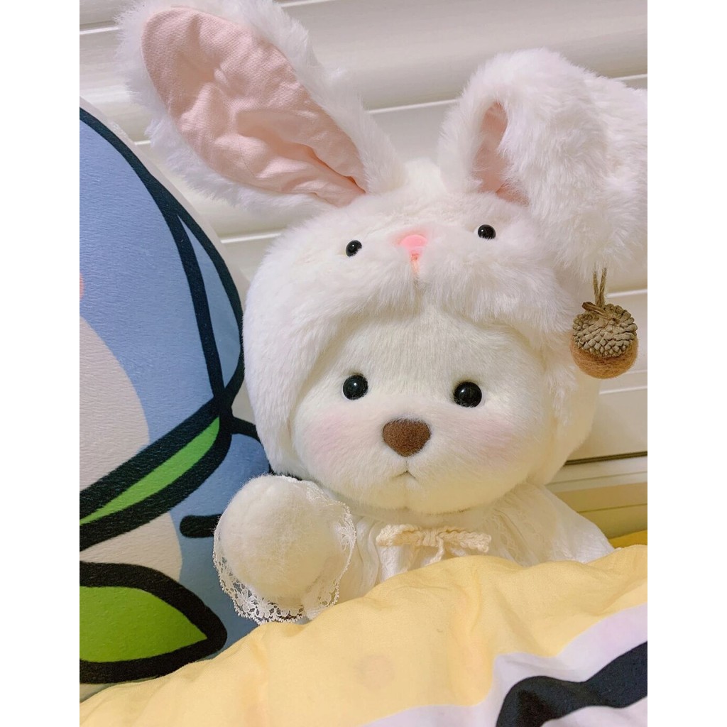 Lena Bear Ping ทางเลือกทําด้วยมือการผลิตของแท้ Lena Bear ตุ๊กตาหมีตุ๊กตาตุ๊กตาของเล่นตุ๊กตาของขวัญวั