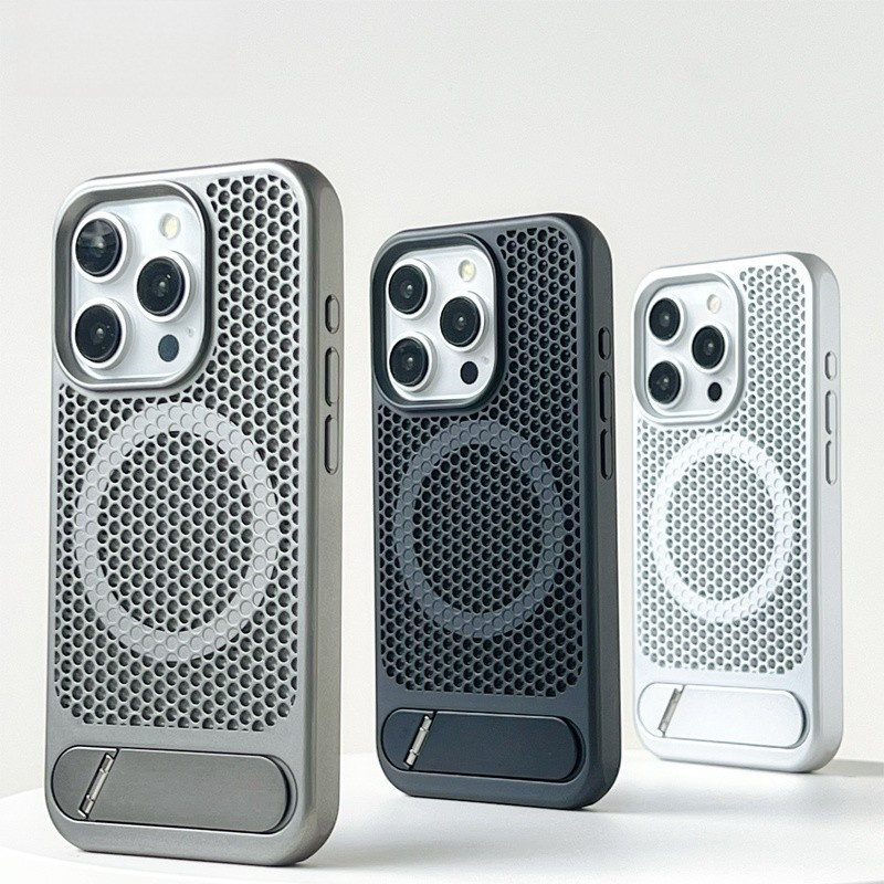 เคสโทรศัพท์ระบายความร้อนArmor พร้อม iPhone 17 16 15 14 13 12 11 Pro Max Original Model Fashion Cooling