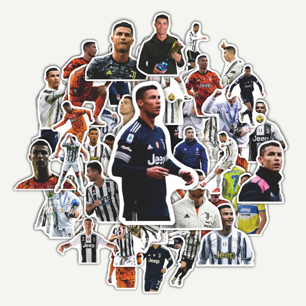 สติ๊กเกอร์แพ็ค CR7 สติ๊กเกอร์ Juventus V1 | สติ๊กเกอร์ TUMBLR | สติ๊กเกอร์แล็ปท็อปสําหรับกระเป๋าเดิน