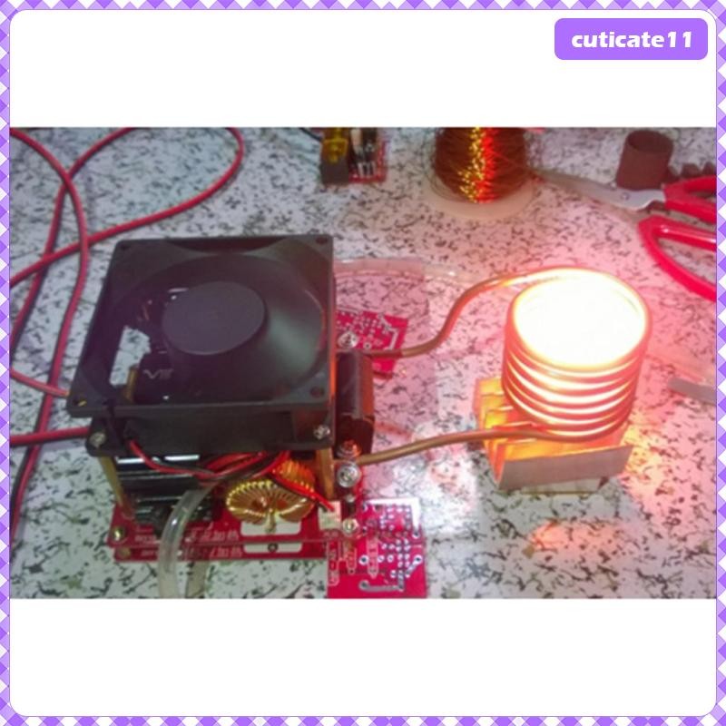 [Cuticate1] 20A ZVS INDUCTION HEATING BOARD MODULE FLYBACK DRIVER HEATER W/IGNITION COIL