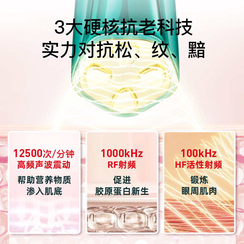 ญี่ปุ่นญี่ปุ่น jujy jujy rf rf Eye Beauty Device Eye Beauty Device ลบ Eye กระเป๋า Fade Fine Lines Da