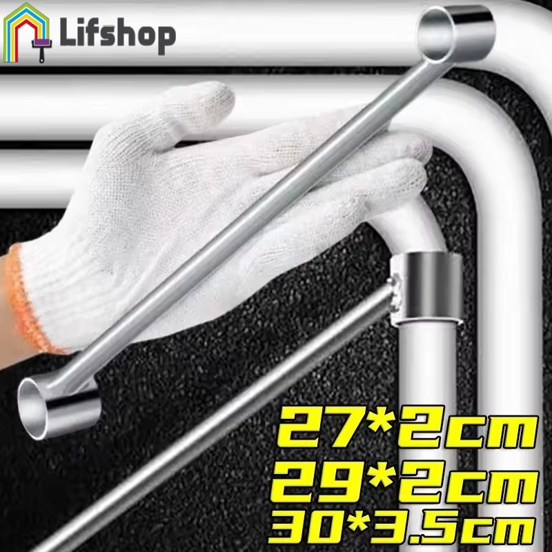 เครื่องมือดัดท่อ PVC สําหรับงานประปาและติดตั้งไฟฟ้า 20-35 มม. เหล็กหนัก รองรับท่อน้ํา 3 ขนาด