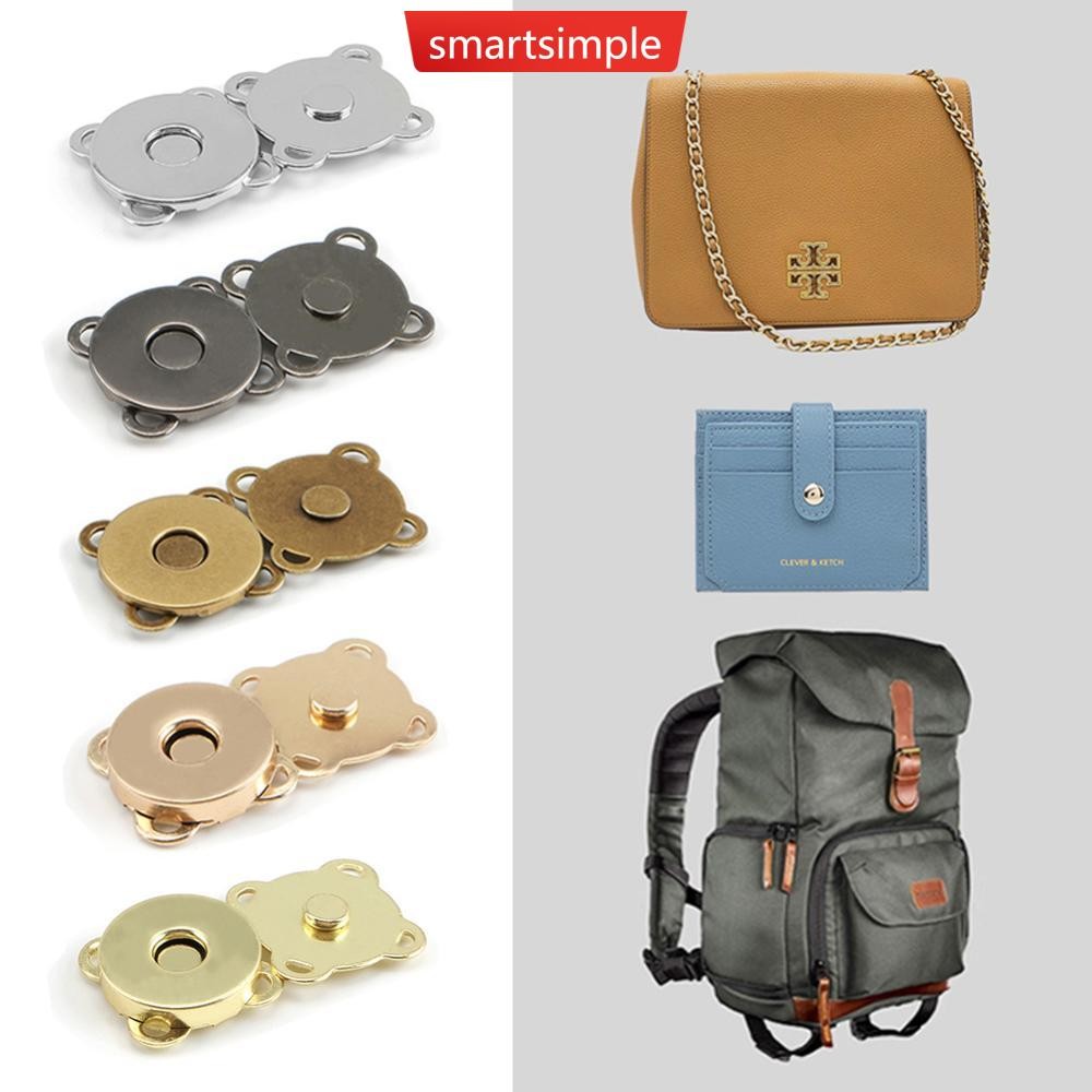 ปุ่มแม่เหล็กทนทานแบบ Quince สำหรับกระเป๋าและเสื้อผ้า ดีไซน์สวยงาม กันสนิมได้ดี D3L5