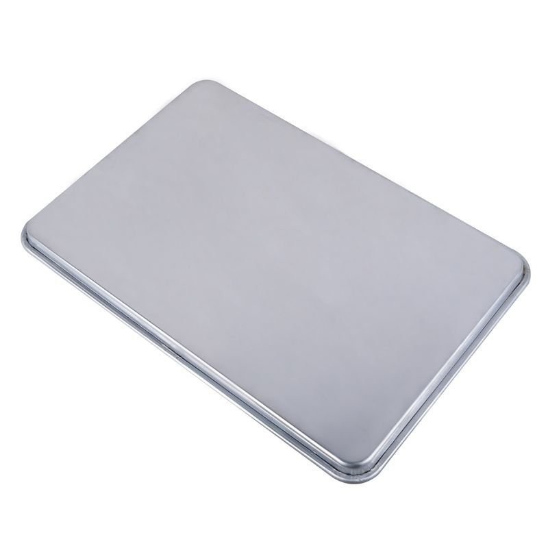 ถาดอบขนมอลูมิเนียมบริสุทธิ์เชิงพาณิชย์ ขนาดสี่เหลี่ยม 60*40 แม่พิมพ์กระทะเค้ก ถาดขนมปังพิซซ่า YZ9F