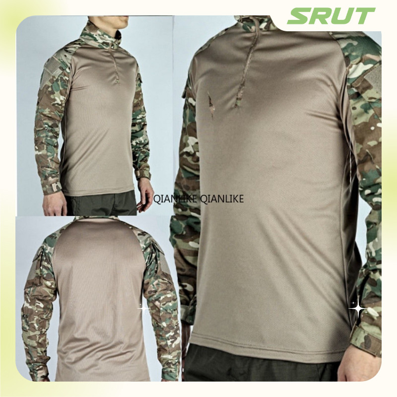 ใหม่ G3 ชุดกบชุดต่อสู้สีดําสีเทาการฝึกอบรมการสอนเจ้าหน้าที่ชุดยุทธวิธีชุดต่อสู้