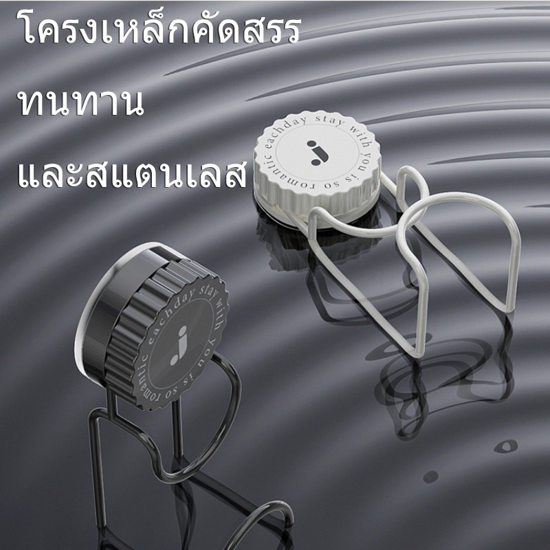 ตะขออ่างล้างหน้า ขอแขวนสูญญากาศ ไม่ต้องเจาะผนัง ไม่ทำให้ผนังเสียหาย แข็งแรงทนทาน รับน้ำหนักได้เยอะ ราคา ถูกที่สุด ดีลบีเคเค แกลเลอรีภาพที่ 2