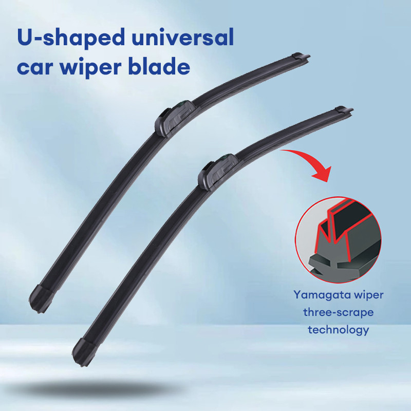 UTUONYที่ปัดน้ำฝนกระจกหน้ารถไม่มีกระดูก เจนเนอรัล มอเตอร์ ใบปัดน้ำฝน แถบปัดน้ำฝน แถบเช็ดรูปตัวยู