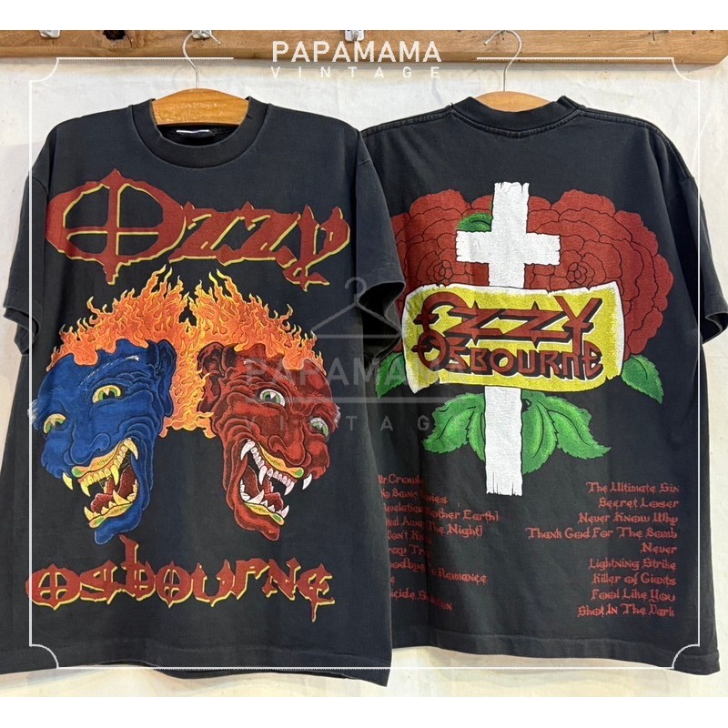 [ OZZY OSBORNE ] BOOTLEG เสื้อวง เสื้อทัวร์