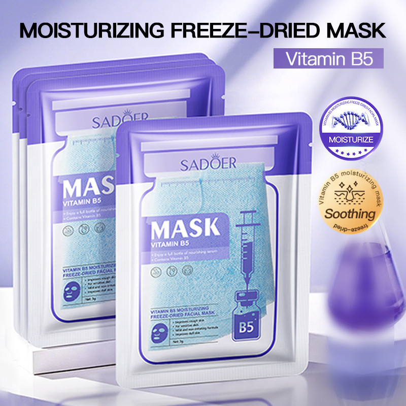 Mask SADOER Vitamin B5 Moisturizing Freeze-Dried Mask Moisturizing
