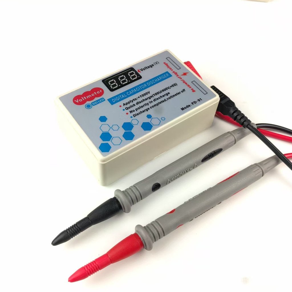 ตัวเก็บประจุจอแสดงผลดิจิตอล Discharger) Non-Ignition Discharge Capacitor เครื่องมือ Discharge (พร้อม