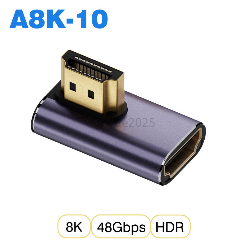 1PC สําหรับ HDTV โปรเจคเตอร์ PS4 PS5 แล็ปท็อป PCHDMI2.1 อะแดปเตอร์สาย mini micro hdmi to HDMI 2.1 Converter 48Gpbs 8K60HZ 4K120HZ KY98 - รูปที่ 5