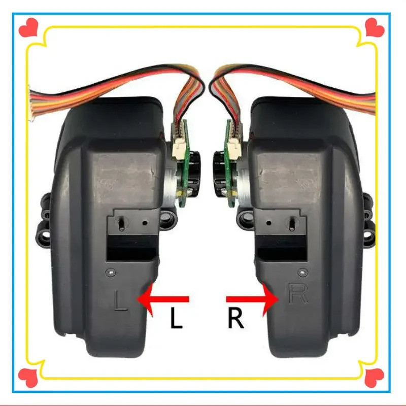 Ilife V55 Pro เครื่องดูดฝุ่นหุ่นยนต์ซ้ายขวาล้อมอเตอร์สําหรับ Ilife V50 Pro ชิ้นส่วนเครื่องดูดฝุ่นล้อ