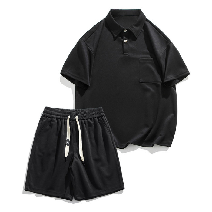 DK8511T T-shirt Shorts T3629P29P24new23Short Sleeve Two-Piece Set Top2025POLOCOD/ L6IY