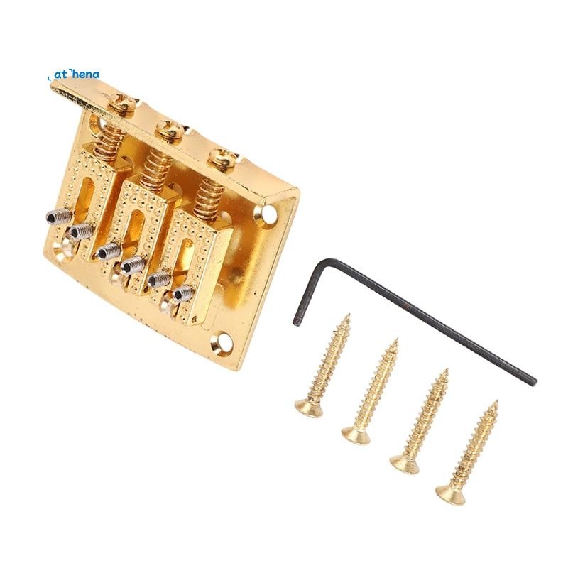 athena553 String Guitar Ball String Bridge Bridge Pull String Hard Tail Guitar Bridge Tail 3 String 