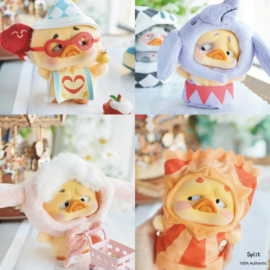 【ในสต็อก】1983 pocket Upsetduck v4 crazy circus duck Toy Figures blindbox Z5PF