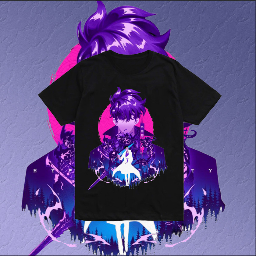 Solo Leveling Shirt, Sung Jinwoo Shirt, Anime Graphic Tees, Anime Shirt, Gift For Him, Gift For Her,