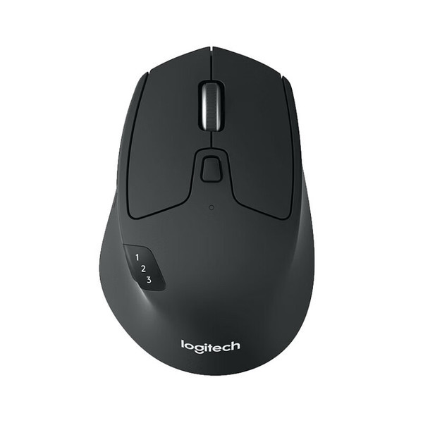 ( บลูทูธ เสียงเงียบ) chichang Logitech (Logitech)M720เมาส์สำนักงานแบบมัลติอุปกรณ์บลูทูธไร้สายขนาดเต็