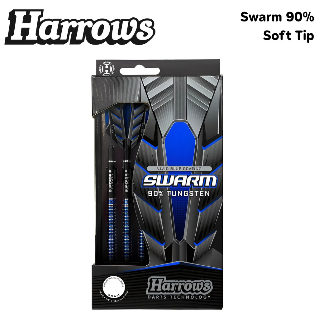 ลูกดอกปาเป้า Harrows SWARM Soft Darts 22g