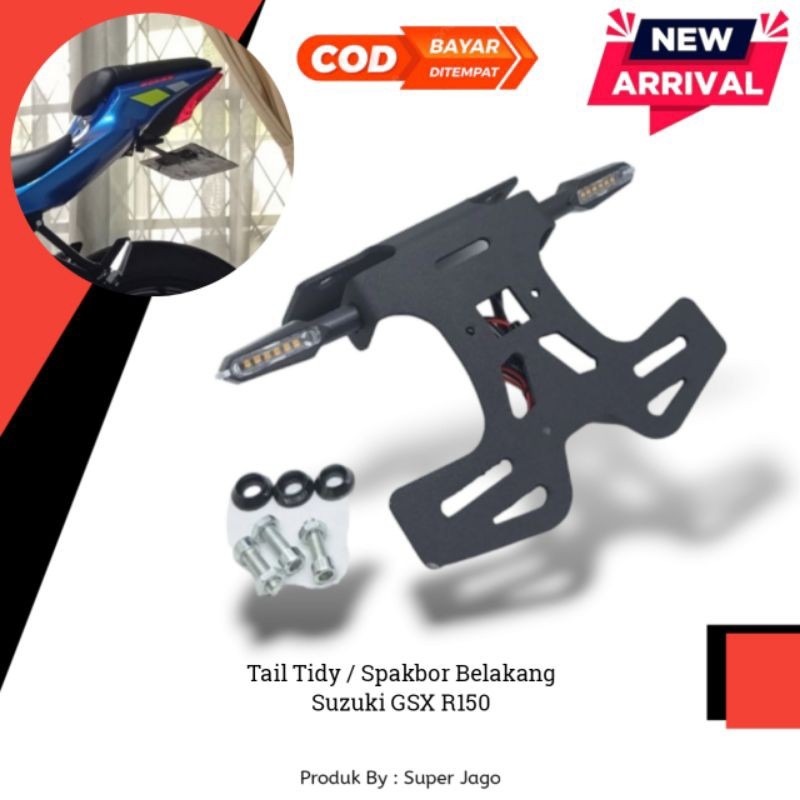 Tail Tidy บังโคลนหลัง GSX R150 GSX R GSX 150 R Plus ที่ใส่ป้ายทะเบียนแบบสปอร์ต