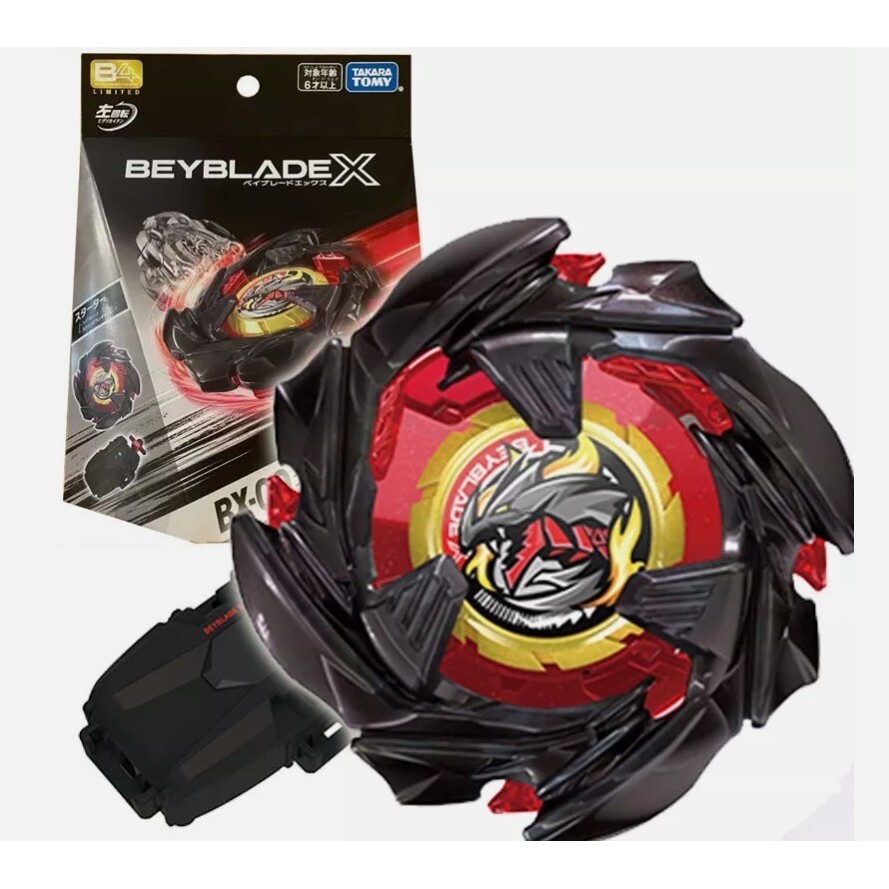 TAKARA TOMY Beyblade X BX-00 Cobalt Dragoon 2-60C Metal Coat ของเล่นรูปสีดํา