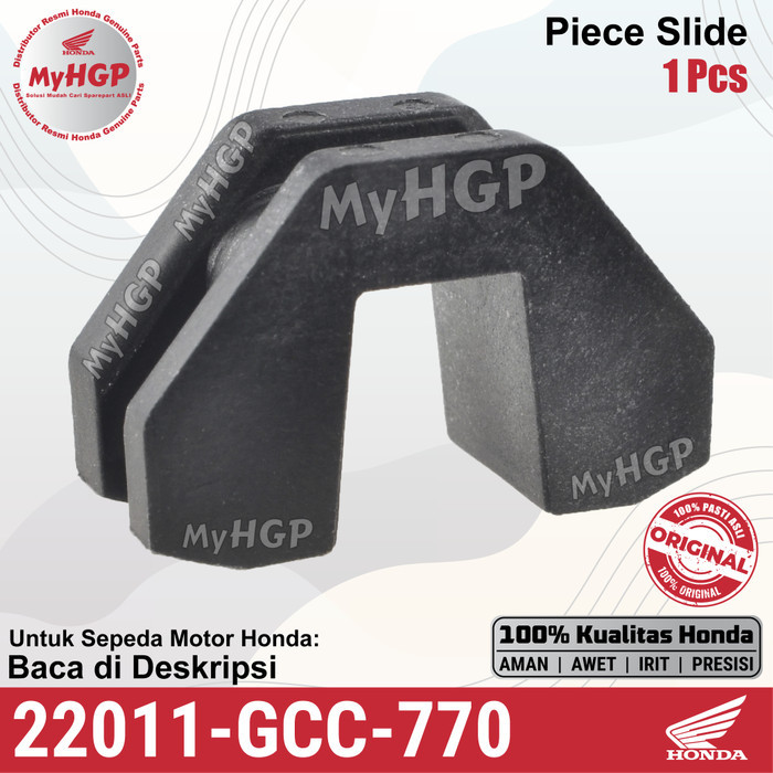 22011GCC770 ชิ้นสไลด์ 1 ชิ้น UNIT BeAT/Vario-110/Spacy/Scoopy ORIGINAL 22011-GCC-770
