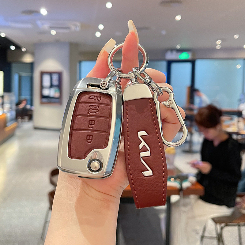 เหมาะสําหรับ 17 Kia K2nd Anniversary Special Edition Key Cover Old Style K3S Javale K4 Folding Car K