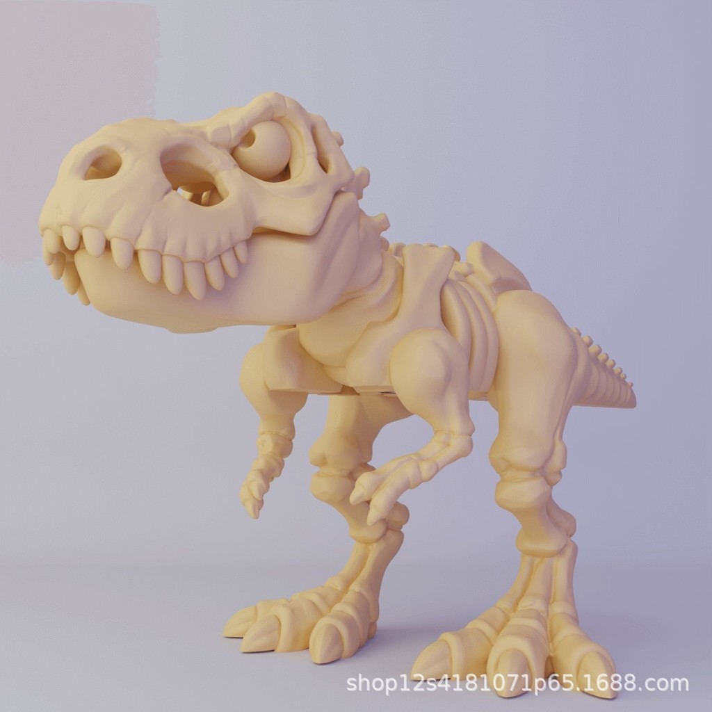 3d การพิมพ์ของเล่นไดโนเสาร์รุ่นรูป Tyrannosaurus Rex Shark Elephant เด็กการศึกษา M5IT