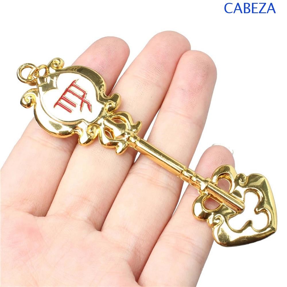 CABEZA Fairy Tail การ์ตูนอัญเชิญ Key Zodiac ของขวัญพวงกุญแจ