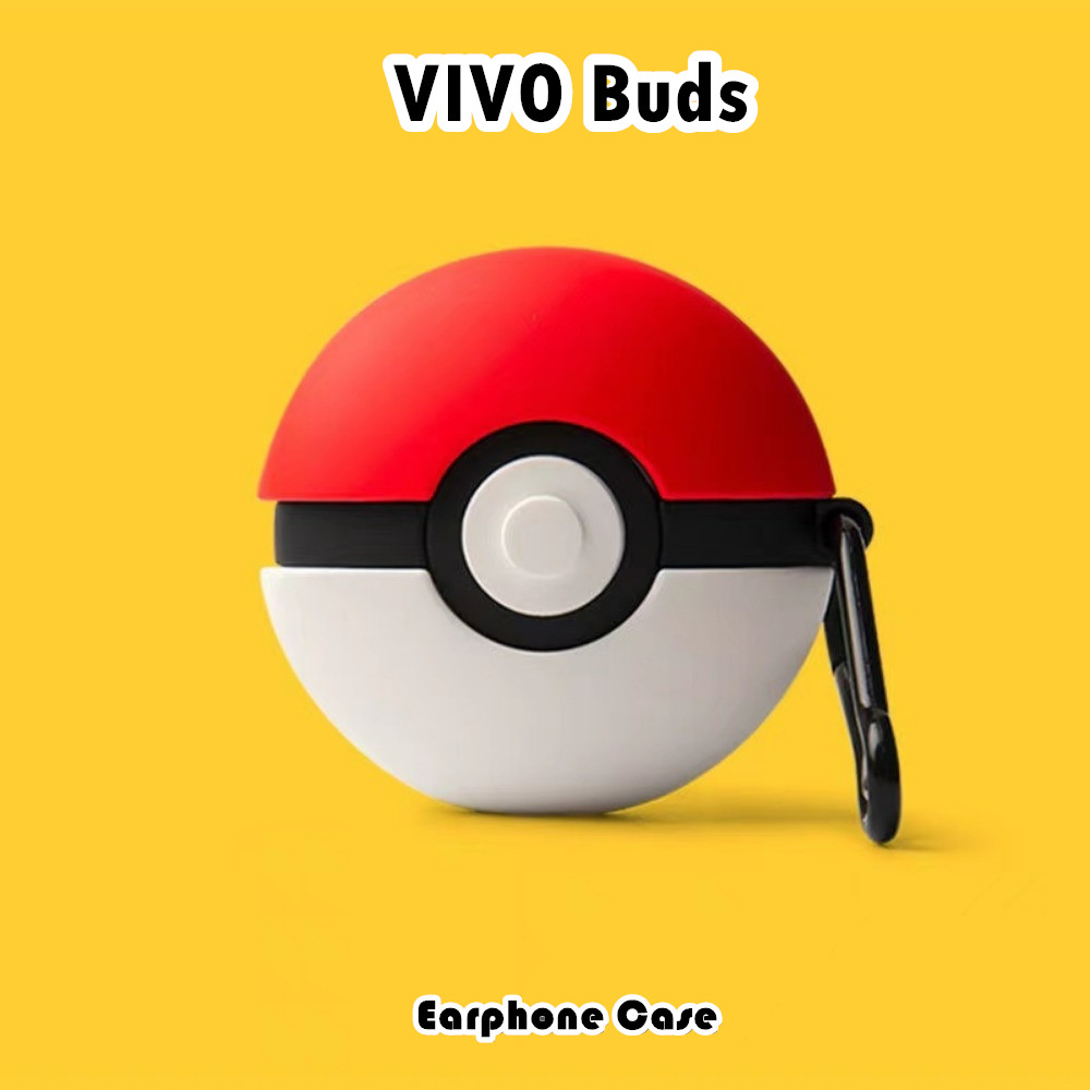 บูติกต้นฉบับสําหรับ VIVO Buds Case Simple การ์ตูนซิลิโคนอ่อนนุ่มหูฟังกรณีปลอก NO.1 - รูปที่ 3