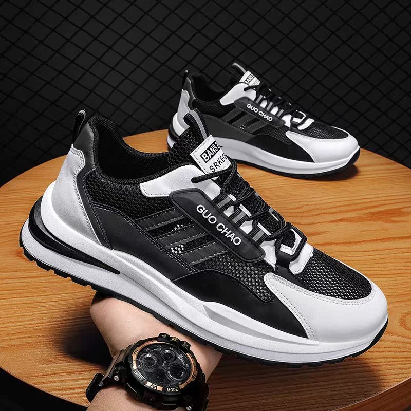 รองเท้าวิ่งสำหรับผู้ชาย ระบายอากาศได้ดี พื้นรองเท้าแบบนุ่ม ส้นสูง 10cm 8cm 6cm