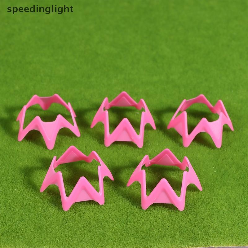 Speedinglight 5 ชิ้นพลาสติก Golf Mat Tees Golf Simulator Tees ฝึกกอล์ฟ Tees สําหรับฤดูหนาวสนามหญ้าขั