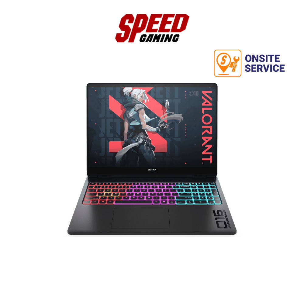 HP OMEN MAX 16 (AK0064AX) | RTX5060 | Ryzen AI 9 HX 375 | Notebook (โน๊ตบุ๊ค) | By Speed Gaming