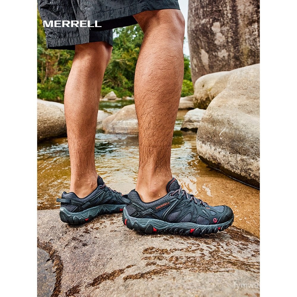 MERRELL MERRELL Wading รองเท้าผู้ชายผู้หญิง ALL OUT BLAZE Breathable Anti-slip Grip กีฬากลางแจ้ง Riv