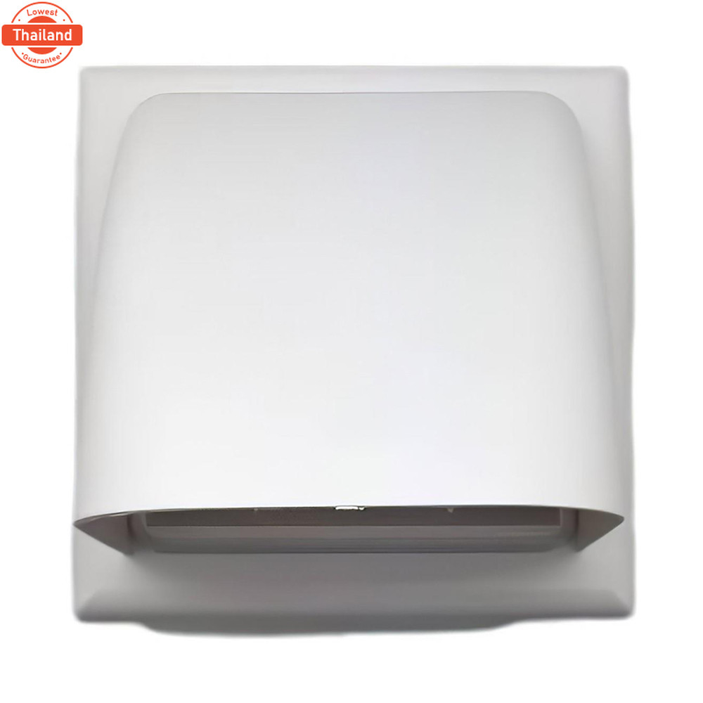 HOMEMART ฝาครอช่องระายอากาศกันฝน 4 นิ้ว ขาว