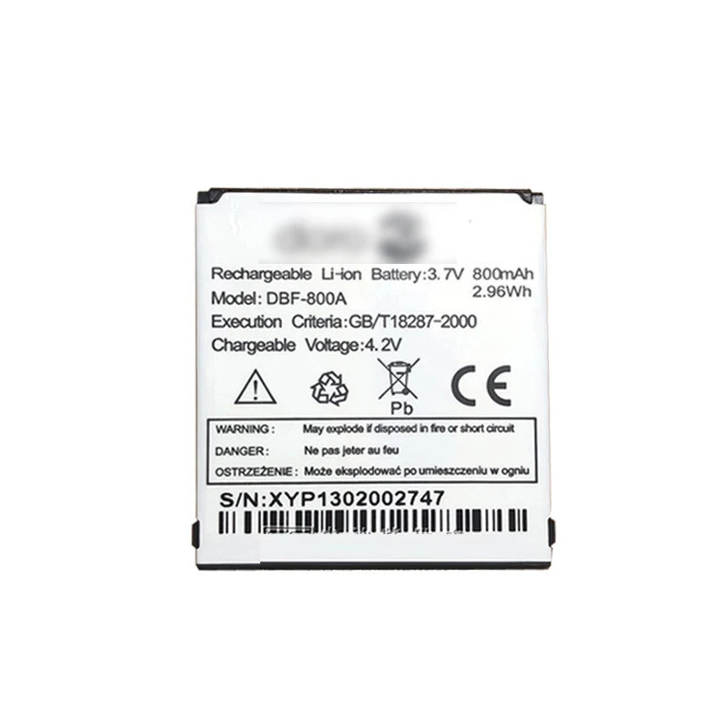 แบตเตอรี่ 800mAh สําหรับ doro DBF-800A