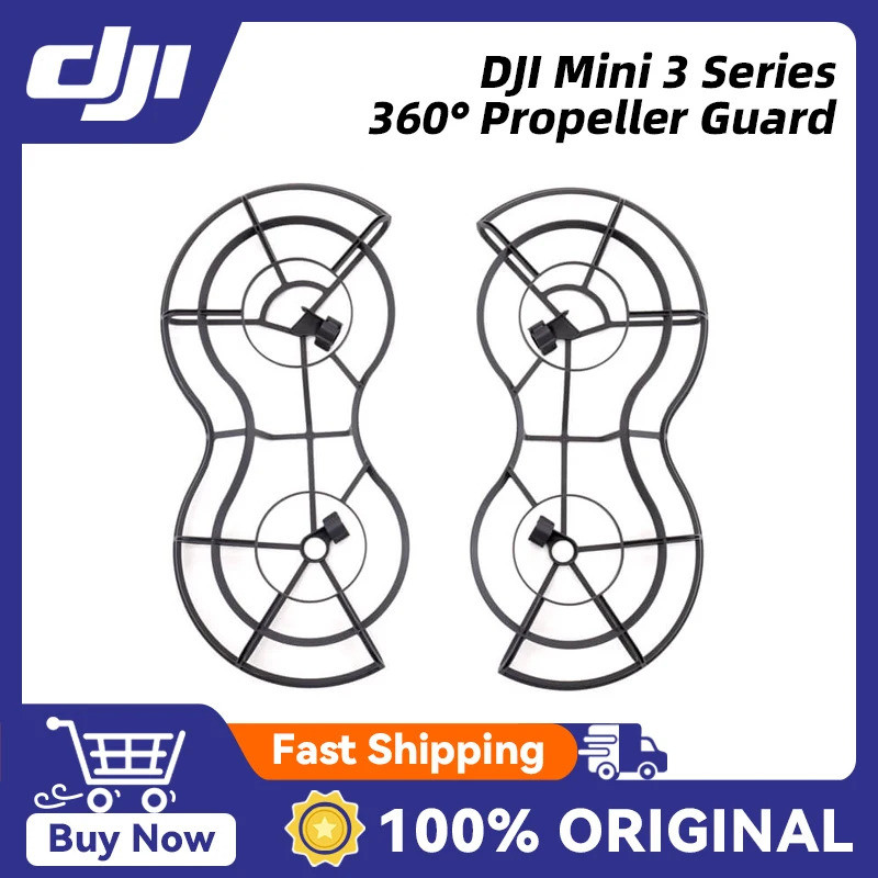 DJI Mini 3 Series 360° การ์ดใบพัดสําหรับ DJI Mini 3 Pro DJI Mini 3 อุปกรณ์เสริมต้นฉบับใหม่ในสต็อก