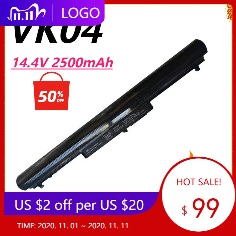 VK04 แบตเตอรี่แล็ปท็อปสําหรับ HP Pavilion 14 14t 14z 15 15t 15z H4Q45AA HSTNN-YB4D VK04 HSTNN-YB4D Y