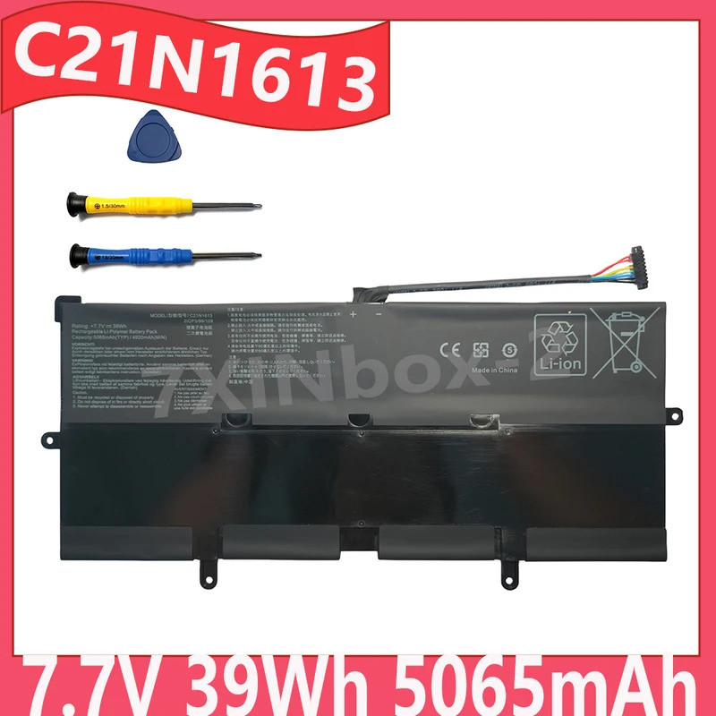 C21N1613 7.7V 39Wh 5065mAh OEM แบตเตอรี่แล็ปท็อปสําหรับ Asus Chromebook Flip C302 C302C C302CA C302C