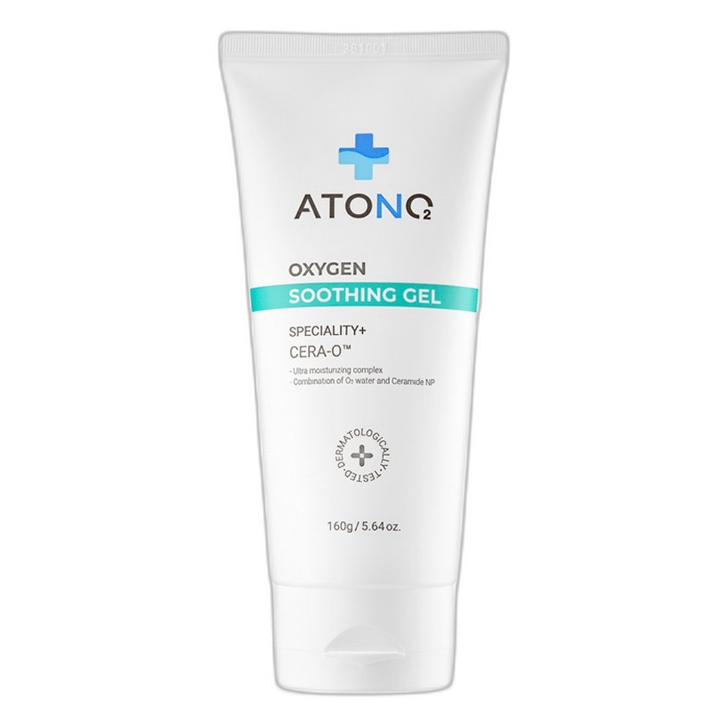 [aton o2] Oxygen Soothing Gel, 160g, 1pc / Korean Oxygen Gel / สูตรบางเบา / ของแท้ 100% by SSJS