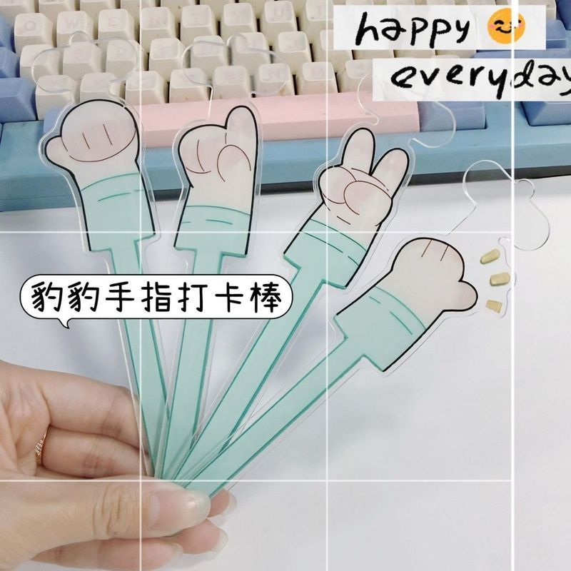 Photo Handy เครื่องมือเสือดาวเสือดาวนิ้วมือนาฬิกา Stick Creative อะคริลิค Valley Mei นาฬิกาการถ่ายภา
