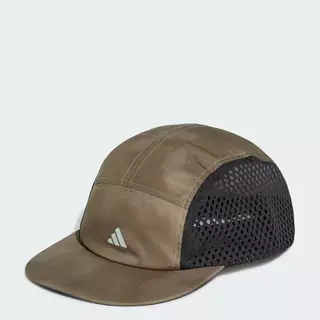 adidas วิ่ง หมวกแก๊ปวิ่งพิมพ์ลาย Unisex สีเบจ KR8985