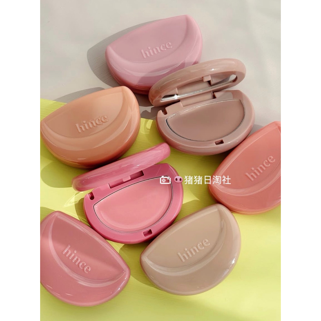 6.8 ฉบับที่ซื้อญี่ปุ่น Hince 26 สินค้าใหม่ Half-Moon Atmosphere Silky Blush ครีมอเนกประสงค์ Matte Li
