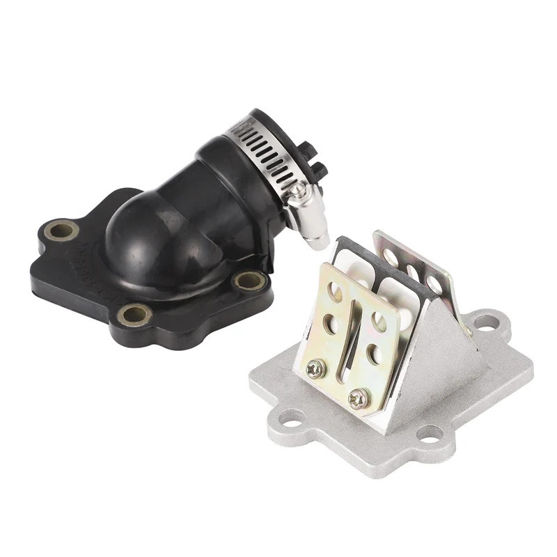 Scooters Intake Manifold Reed Valve Assembly สําหรับ Yamaha Jog 50 CY50 Jog 50 CG50