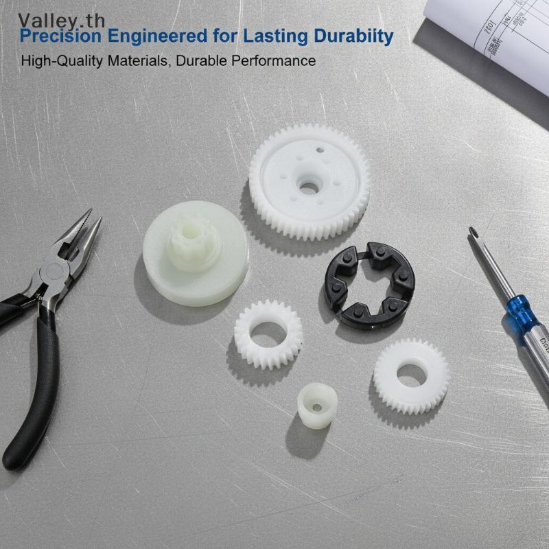 [Valley] Auto Front Back Window Regulator Motor Repair Gear 6 ชิ้นชุดสําหรับ 3 5 6 CX7 CX8 CX9 อะไหล
