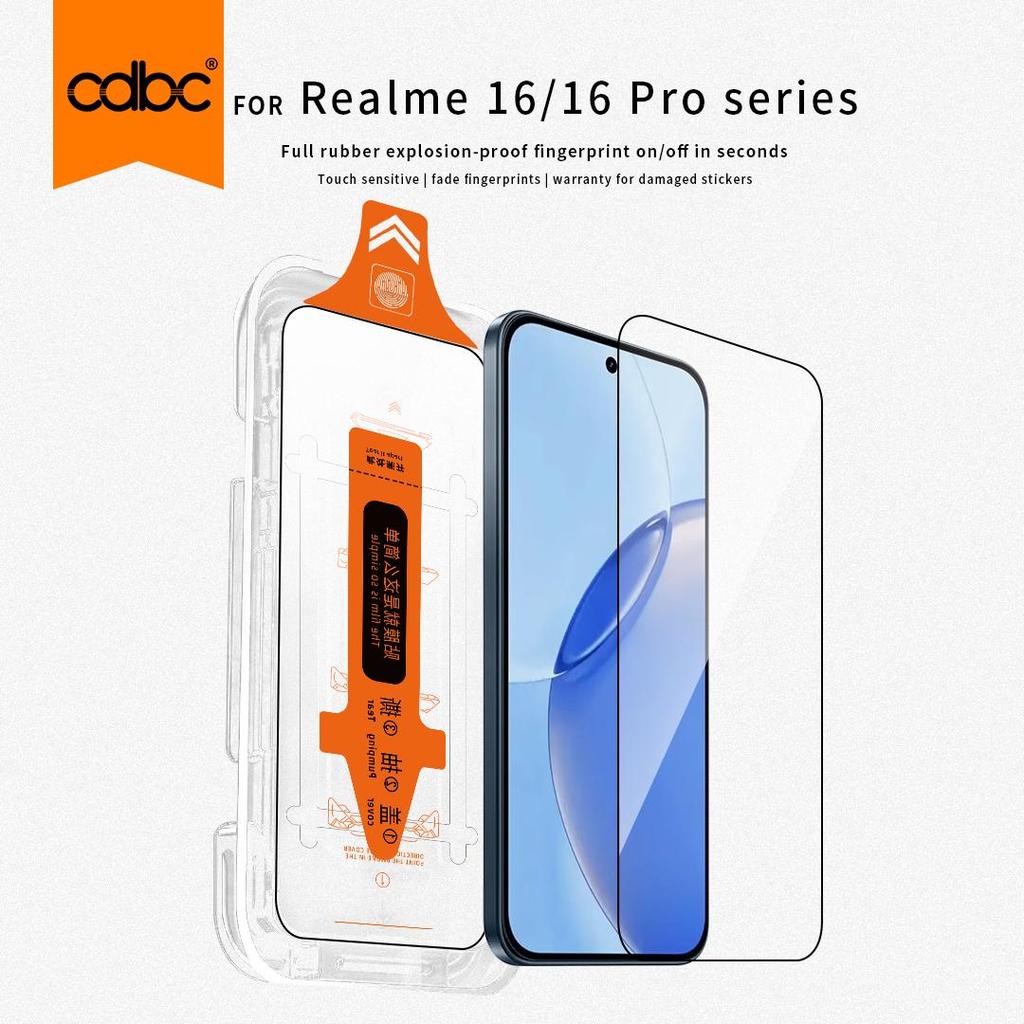 CDBC สําหรับ One Step ฝุ่นบล็อกหน้าจอ Anti Smudge Clear ฟิล์มสําหรับ Realme V11 Q2 Q2 Pro Q3 Q3i Q3 