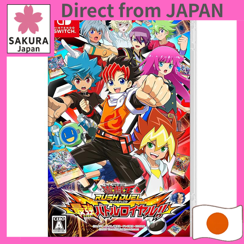 Yu-Gi-Oh! Rush Duel: Ultimate Battle Royale!! First-Print Limited Bonus with 3 Rush Duel Cards inclu