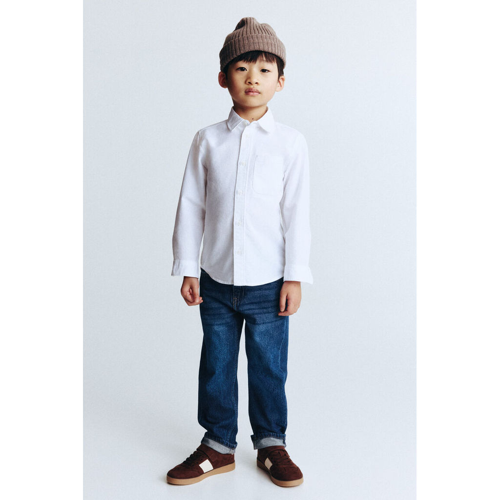 H&M(เอชแอนด์เอ็ม) กางเกงยีนส์ทรงสบาย (Relaxed Fit Jeans) Boys Relaxed Fit Jeans 1268470_3