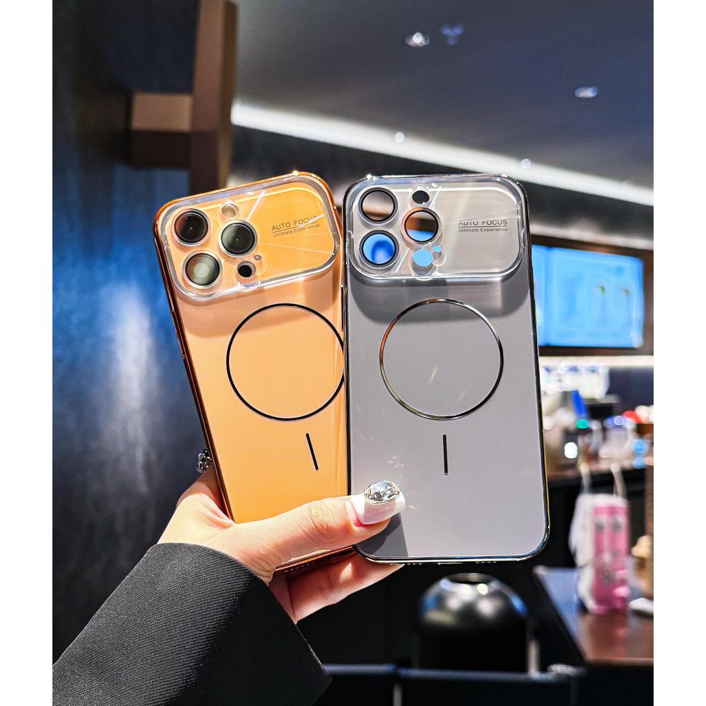 เคสโทรศัพท์, N52 การดูดซับแม่เหล็กที่แข็งแกร่ง, กรอบอ่อนด้วยไฟฟ้า, เข้ากันได้กับ iPhone 17 Pro Max/12/13 Pro Max/14 Pro/13/15/16 Pro Max, เคสโทรศัพท์หรูหราสไตล์ใหม่