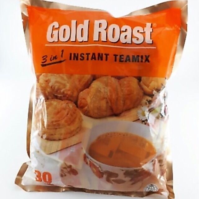 🎉🎉 พร้อมส่ง​ชา​นม 3​in​1.Gold Roast​ 1​ห่อมี​30​ซอง